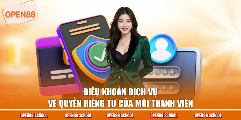 Điều khoản dịch vụ về quyền riêng tư của mỗi thành viên