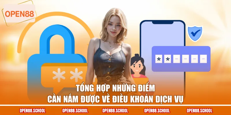 Tổng hợp những điểm cần nắm được về điều khoản dịch vụ